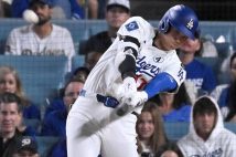 打撃が絶好調すぎる大谷翔平(時事通信フォト)