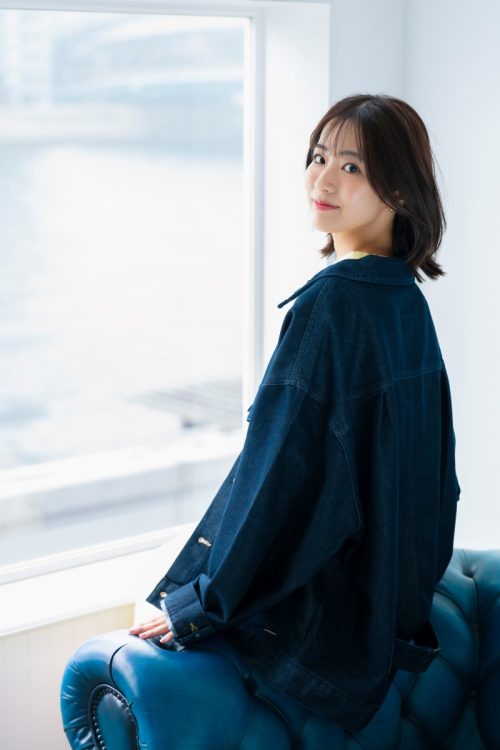 「今に全力で集中して走り抜け、何事にも挑戦してみたい。その先に私しか出せない色を見つけられると、信じています」
