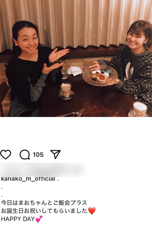ツーショットはこれまで多数投稿されていた(Instagramより)