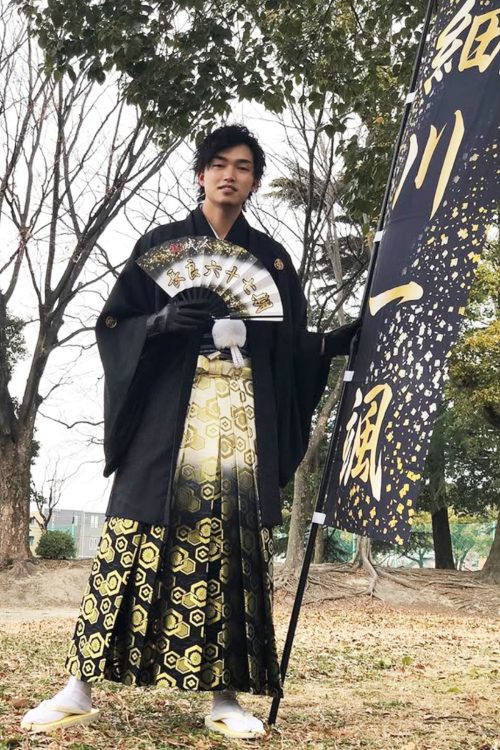 成人式の袴姿も投稿していた（Instagramより）