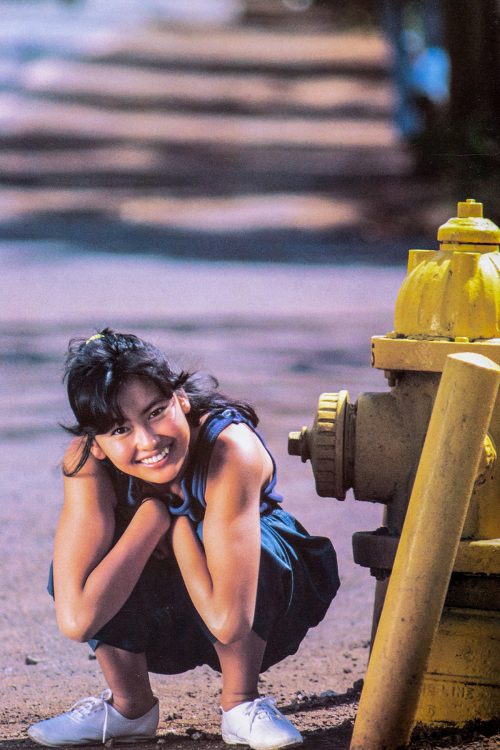 ファースト写真集撮影時(1985年春・ハワイ)