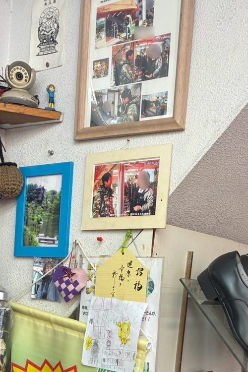 「店に俺の写真飾ってよ！」と自ら打診したという