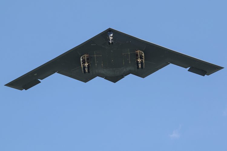 米軍のB2ステルス爆撃機（写真＝AP／AFLO）