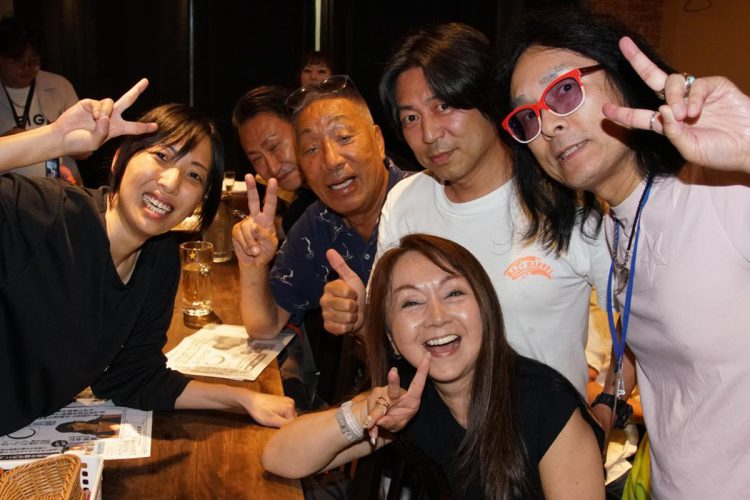 長年のファンという土井秀紀氏は山中氏に大阪で会話をしたことがあった
