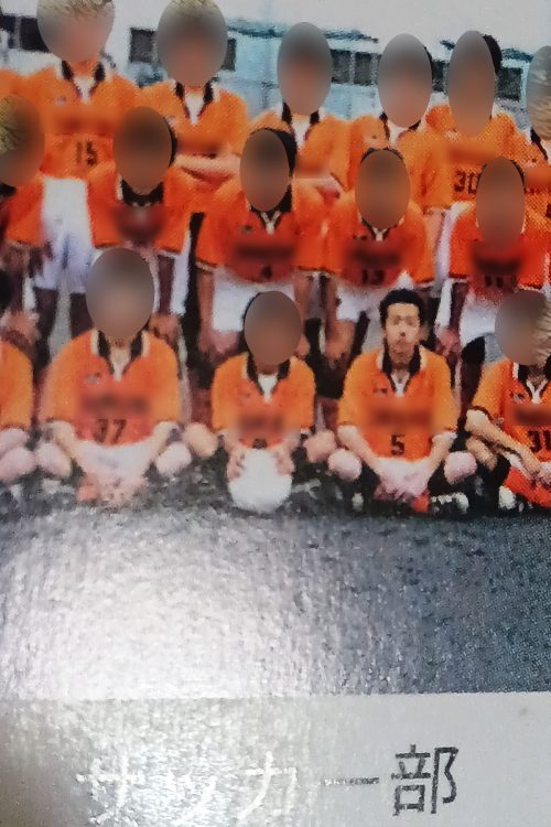 6年間部活動に勤しむ“サッカー少年”だった