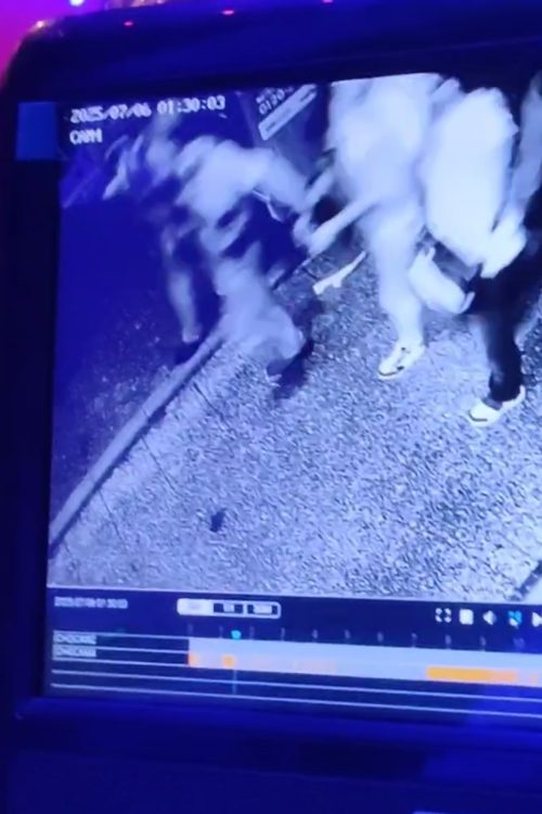 現行犯逮捕された山下市郎容疑者（41）。犯行後は特に暴れる様子などはなかったという