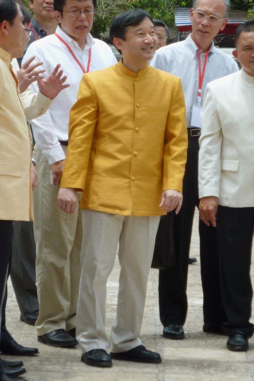 皇太子時代、ラオスを訪問された天皇陛下（2012年、ラオス）