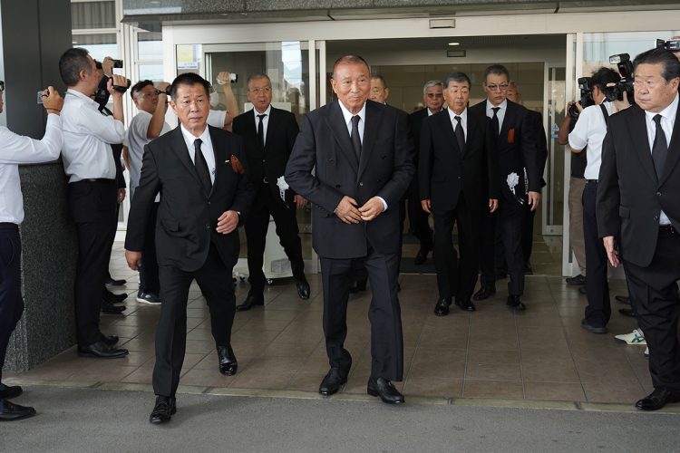 津田若頭補佐は司組長付を務めていた時期もあった