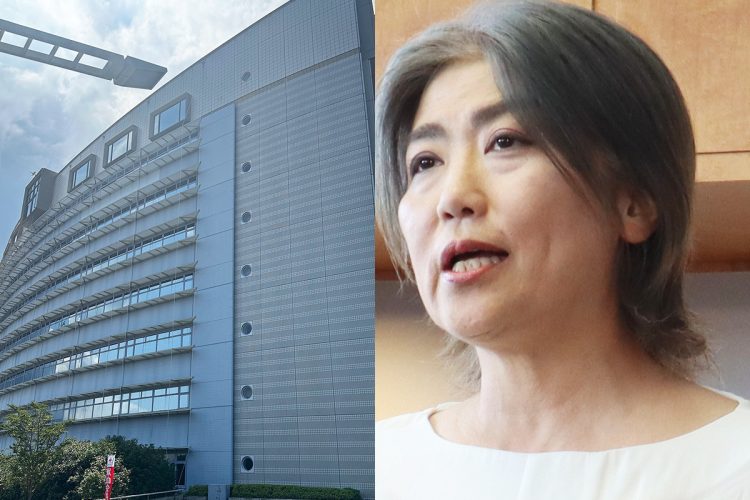学歴を偽った疑いがあると指摘されていた静岡県伊東市の田久保真紀市長（右・時事通信フォト）