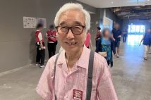 13日目に会場を訪れた大村さん