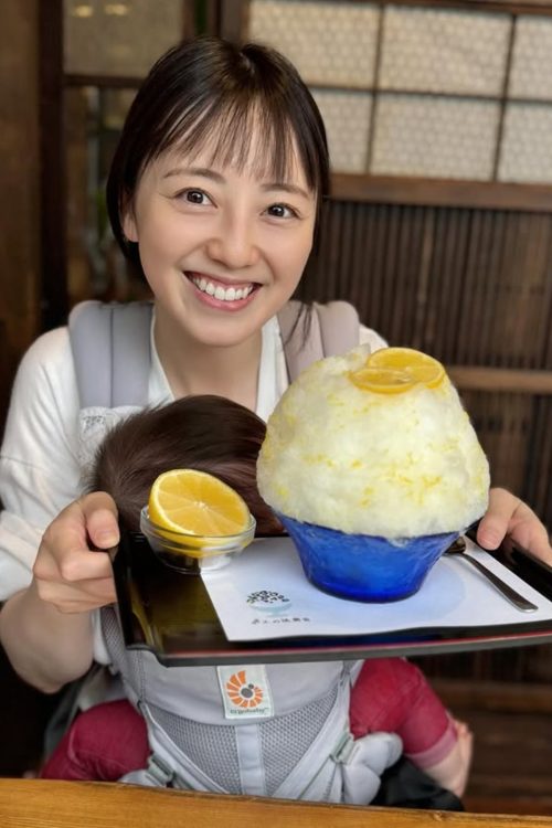 大好きなかき氷を多数投稿（Instagramより）