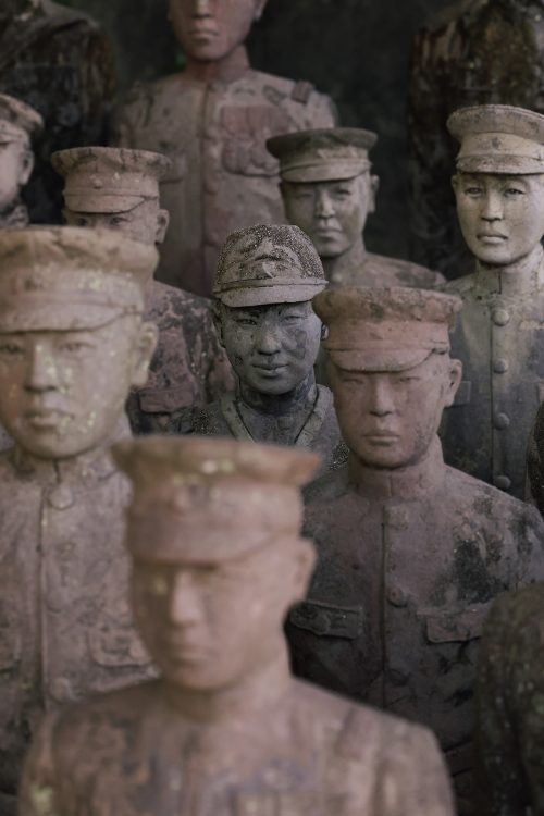 中之院 軍人像（愛知県南知多町）