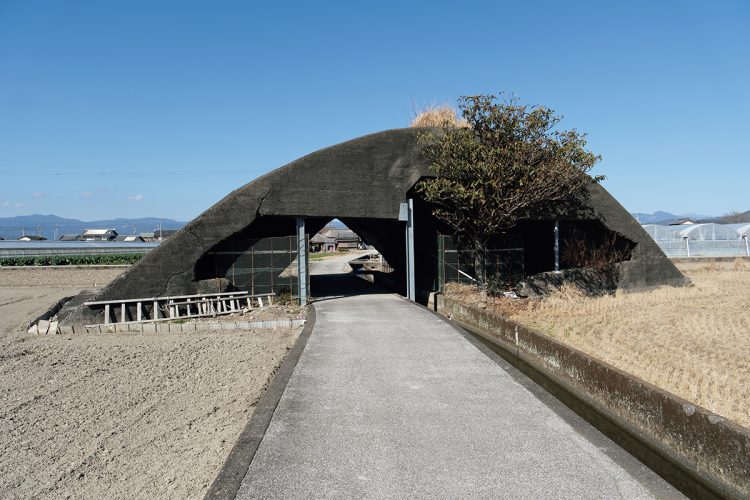 前浜掩体群(高知県南国市)