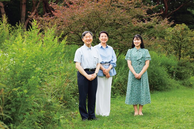 4年ぶりに那須御用邸を訪問された（2023年8月、栃木県・那須郡。撮影／JMPA）