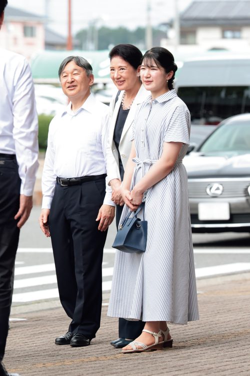 天皇ご一家で静養された（2024年9月、栃木県・那須郡。撮影／JMPA）