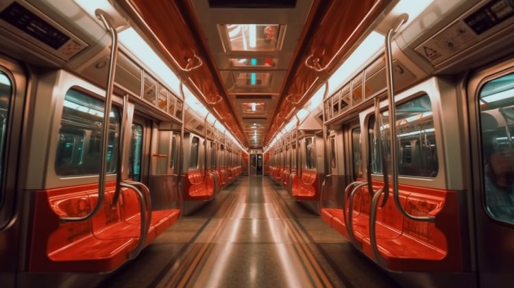 空いている電車内で居眠りしていた様子を盗撮され、一方的に非難する字幕とともにSNS投稿された（写真提供／イメージマート）
