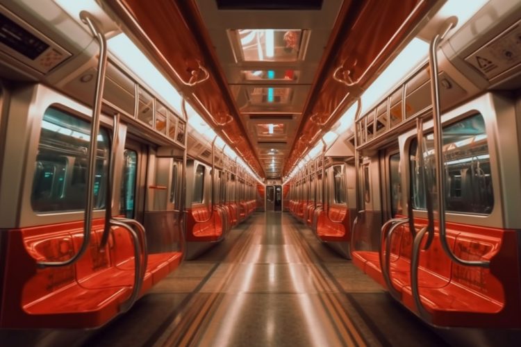 空いている電車内で居眠りしていた様子を盗撮され、一方的に非難する字幕とともにSNS投稿された(写真提供/イメージマート)