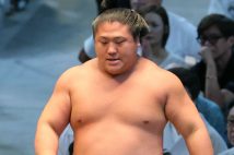 来場所の成績に注目が集まる若隆景(時事通信フォト)