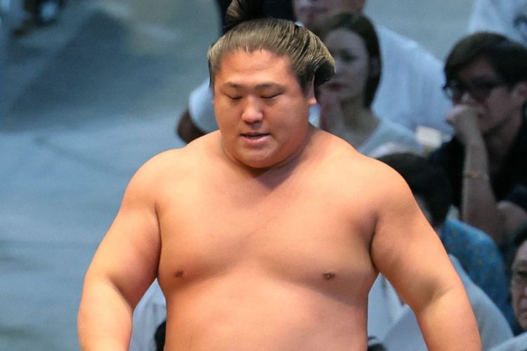 来場所の成績に注目が集まる若隆景（時事通信フォト）