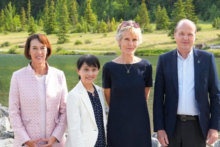 6月15日から17日にかけて開催されたG7サミットで首脳外交に臨んだ石破首相とともに、カナダを訪れた佳子夫人(首相官邸の公式インスタグラムより)