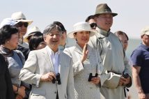 モンゴルを公式訪問された天皇皇后両陛下(2025年7月16日、撮影/横田紋子)
