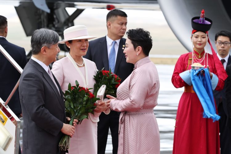 チンギス・ハーン国際空港に到着（2025年7月6日、撮影／横田紋子）