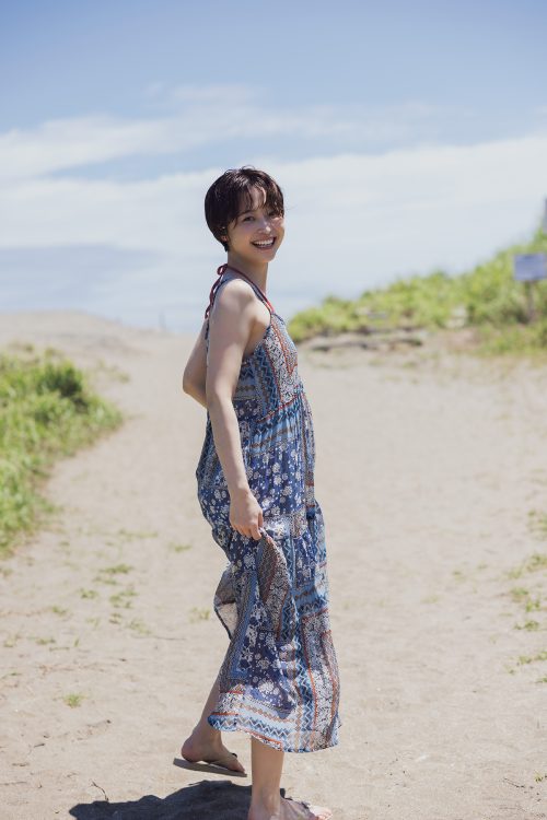 夏に相応しい爽やかな笑顔