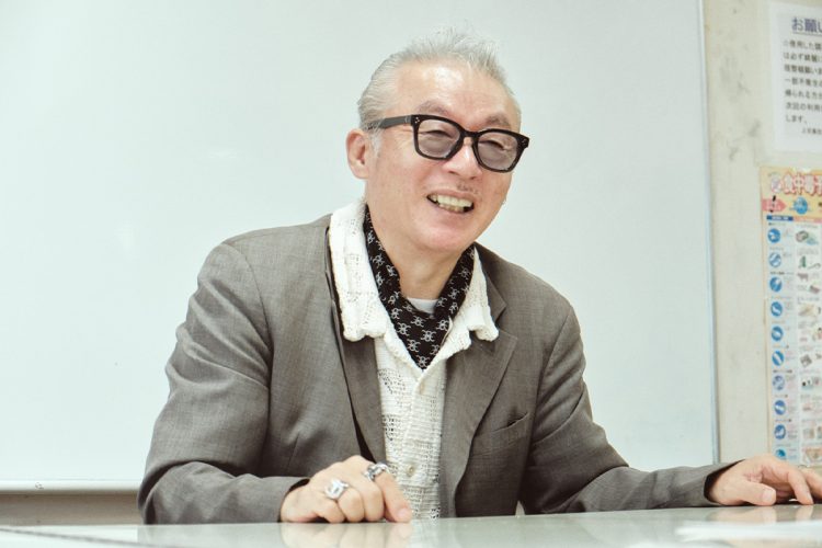 インタビュー取材では、笑顔も見せた田代氏