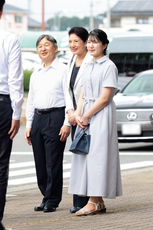 天皇ご一家で静養された（2024年9月、栃木県・那須塩原市。撮影／JMPA）