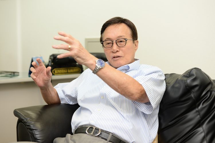 日本サッカー界のレジェンド・釜本さん