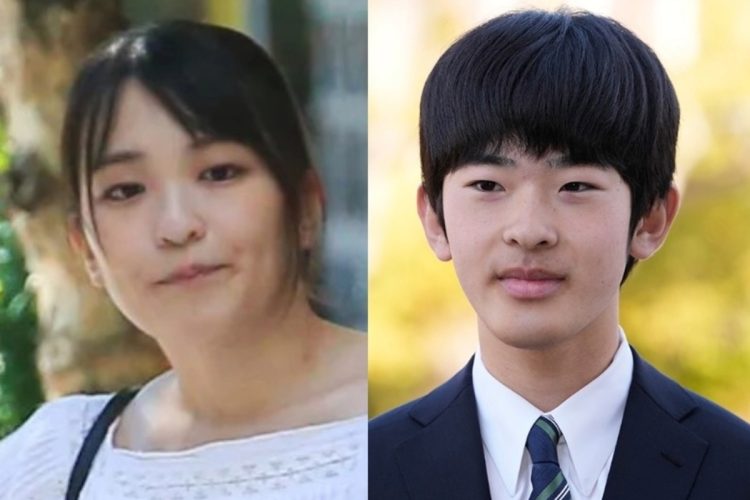 成年式を控える悠仁さまと第1子を出産したばかりの眞子さん（写真・右／JMPA）