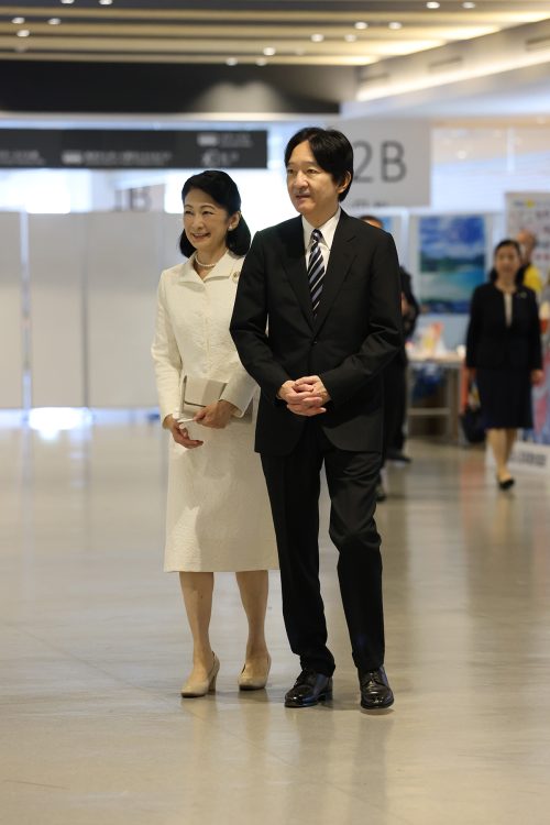 昼食会や祝宴は秋篠宮ご夫妻が主催される（2025年7月、東京・江東区。撮影／JMPA） 
