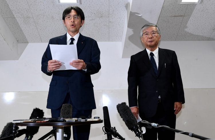 8月10日に史上初となる大会期間中の不祥事による出場辞退を発表した会見