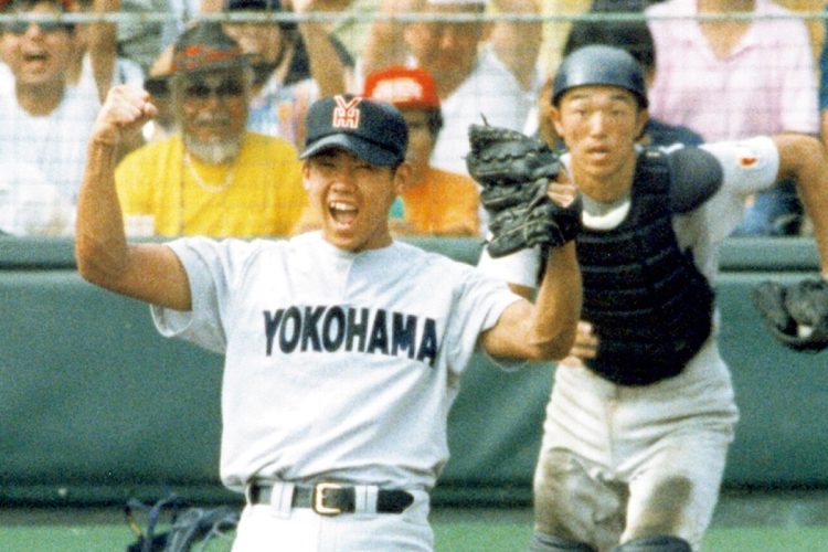 京都成章打線を相手にノーヒットノーランを達成した横浜・松坂大輔