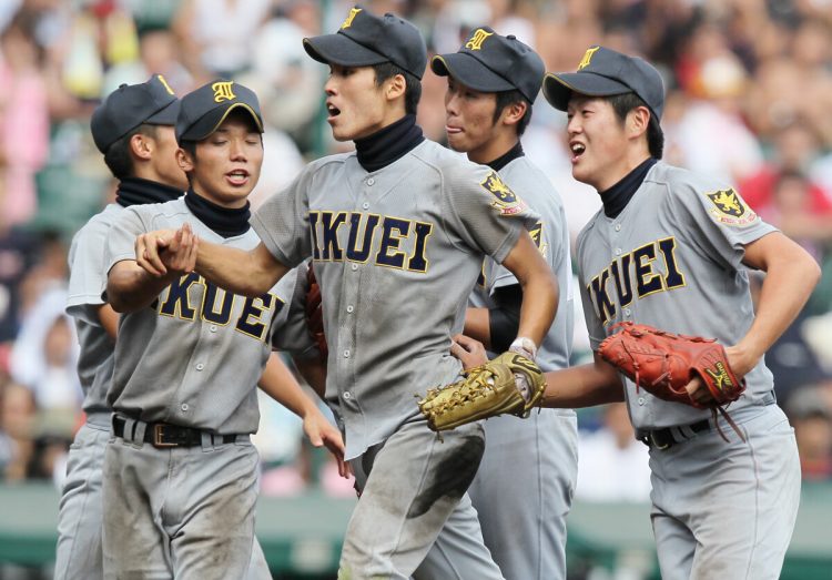 菊地さんは、自身が取材したという2010年の仙台育英VS開星。「甲子園の風向きも味方して」仙台育英の劇的勝利となった （時事通信フォト）