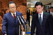 旧安部派の世耕弘成氏（左）や西村康稔氏なども暗躍か（時事通信フォト）