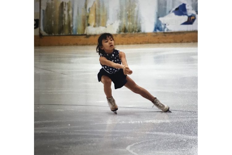 9歳、中国での国内試合にて（高橋成美さん提供）