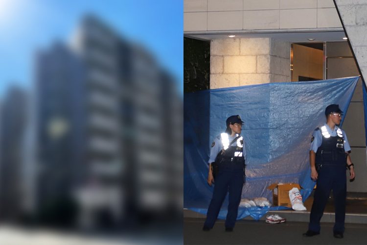 8月20日・神戸市のマンションで女性が刺殺される事件が発生した（右／時事通信フォト）