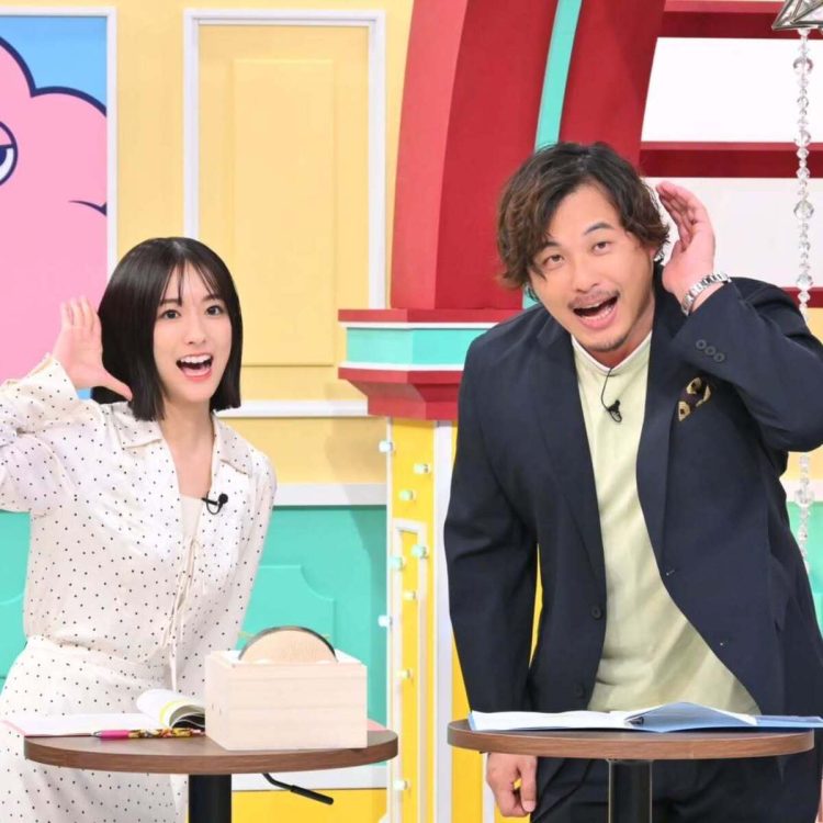 アシスタントの田村真子アナとロケゲストの平子祐希(番組公式インスタグラムより)