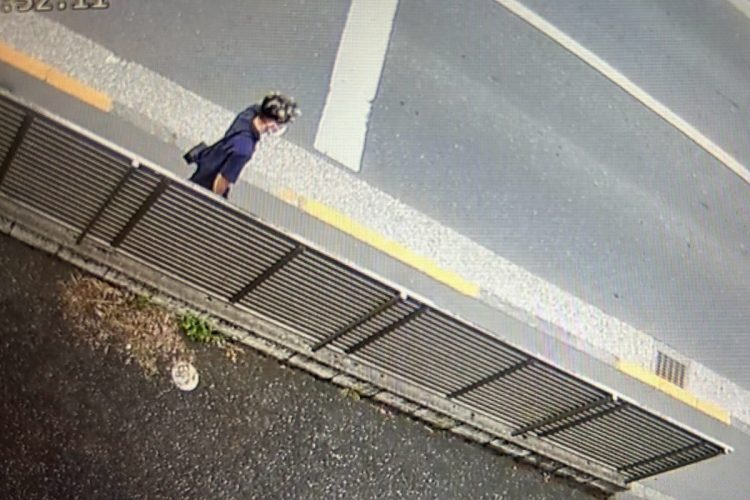 逃走後、どこへ向かうつもりだったのか──(住民提供)