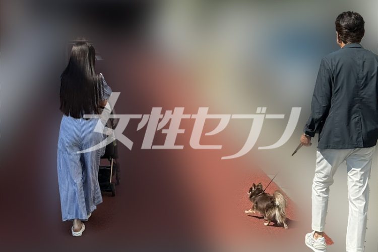 出かける船越夫妻(2025年8月)