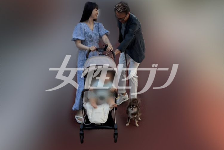 松下さんに声をかける場面も(2025年8月)