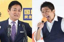 「野党乱立なら自公過半数回復」との試算も（左から玉木雄一郎氏、神谷宗幣氏／時事通信フォト）