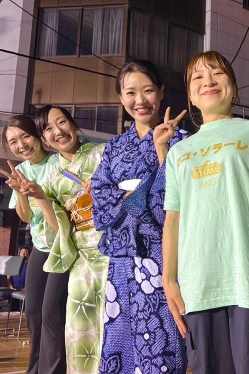 夏のイベントに選手で参加した投稿も(Instagramより)