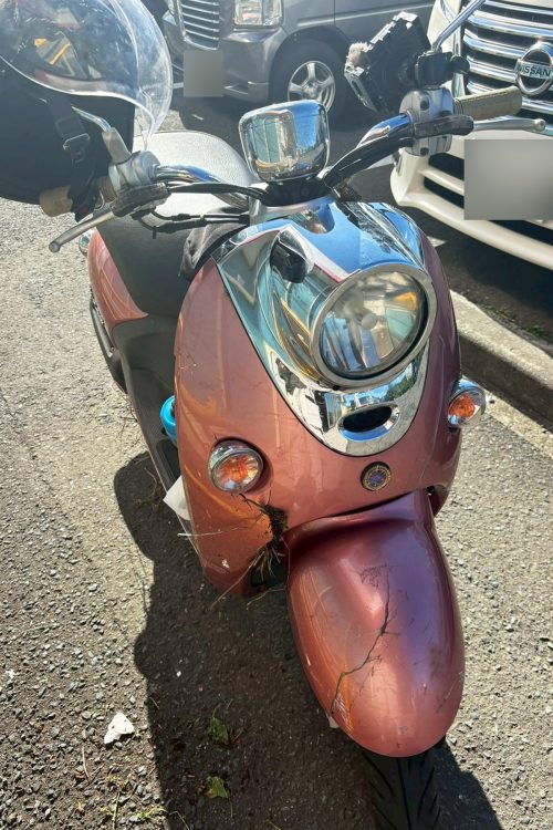 相棒の『ヤマハ ビーノ』