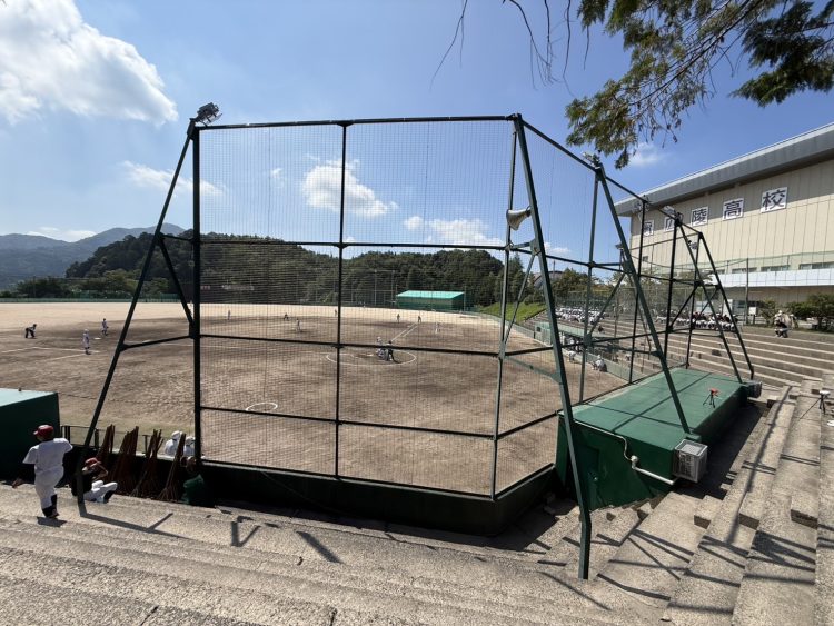 広陵高校硬式野球部のグラウンド
