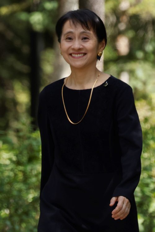 退陣する石破首相を支えた佳子夫人 （時事通信フォト）