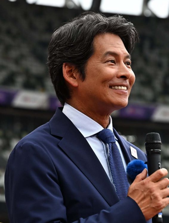 織田裕二（TBS陸上のインスタグラムより）