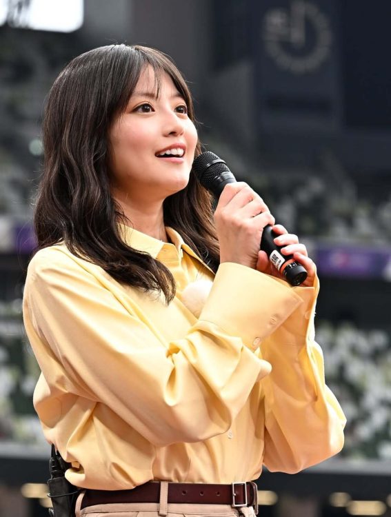 今田美桜（TBS陸上のインスタグラムより）