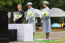 長崎県へ訪問された天皇ご一家（2025年9月12日、撮影／JMPA）